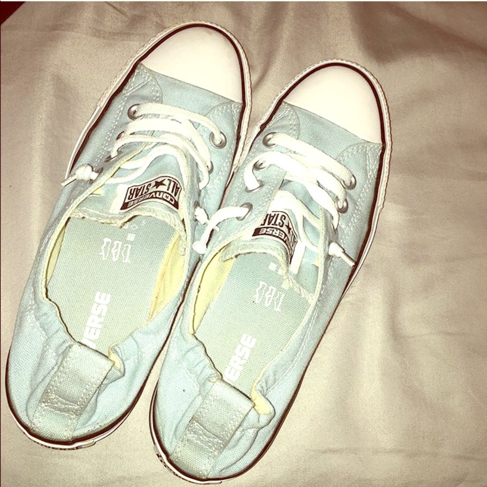 Baby blue converse